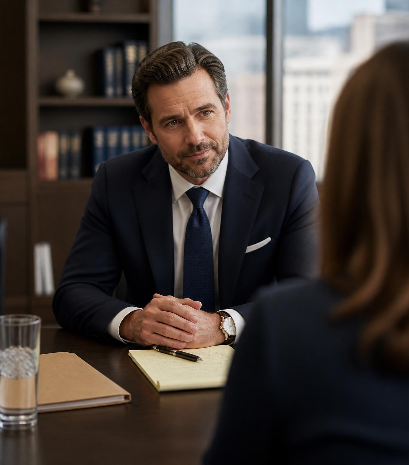 Attorney consultation at Raytsin Law Firm PC